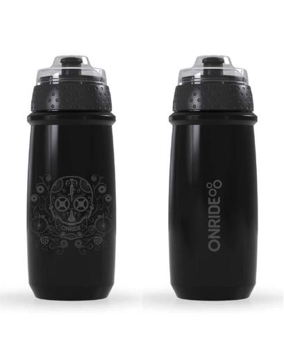 Фляга ONRIDE Forever 20 650 мл з ковпачком чорна