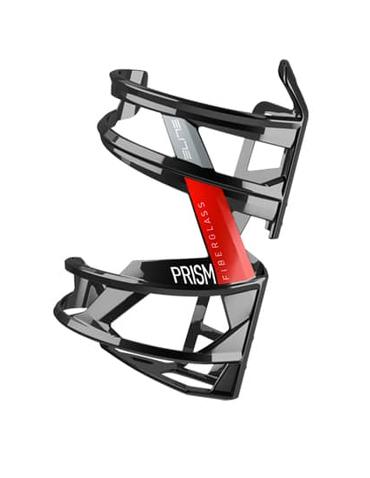 Фляготримач Elite PRISM L чорний/червоний