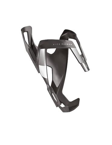 Фляготримач Elite VICO CARBON матовий чорний/білий