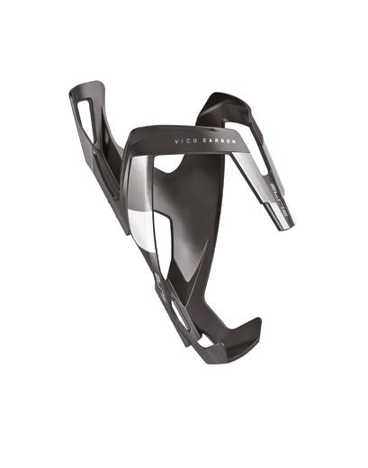 Фляготримач Elite VICO CARBON матовий чорний/білий