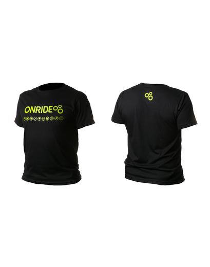 Футболка ONRIDE Logo чорний XXL