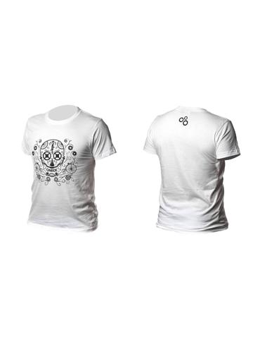 Футболка ONRIDE Skull білий XL