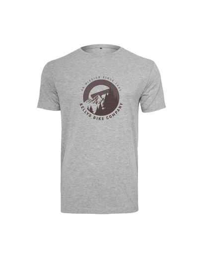 Футболка з коротким рукавом KLS Badge сірий S