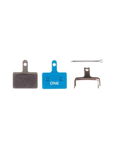 Гальмівні колодки дискові DNK B01, органіка (для Shimano MT200, Tektro, TRP, Promax)