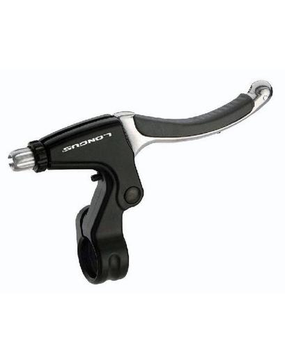 Гальмівні ручки Longus AL/Rubber для V-Brake під 3 пальця чорний (пара)