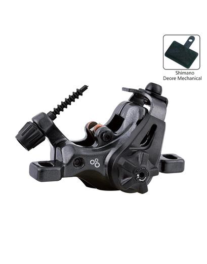 Гальмо дискове механічне ONRIDE Stop-5, дві активні колодки, адаптер зад 160мм