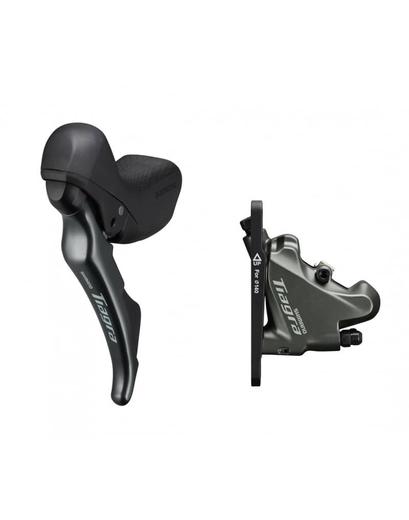 Гальмо переднє Shimano Tiagra R4720 дискова гідравліка для шосе (не в зборі)