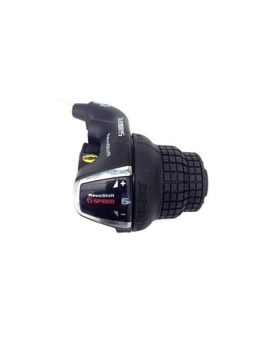 Грипшифт прав. R6, індекс. чорн. SHIMANO SL-RS35