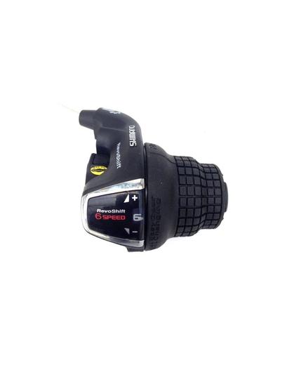 Грипшифт прав. R6, індекс. чорн. SHIMANO SL-RS35