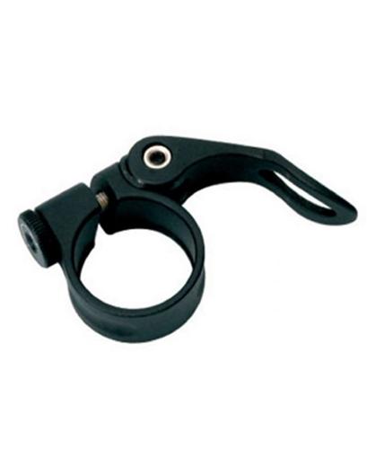 Хомут підсідельного штиря Longus 31.8 мм чорний