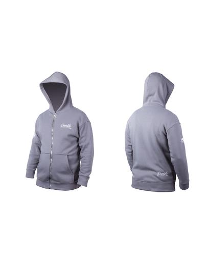 Худі ONRIDE Team флісова трьохнитка унісекс сіра розмір L-XL