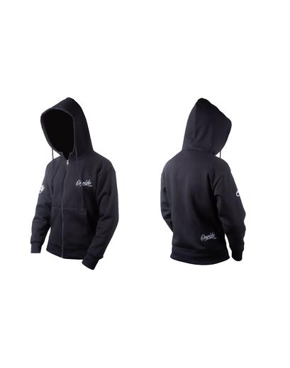 Худі ONRIDE Team флісова унісекс чорна розмір S