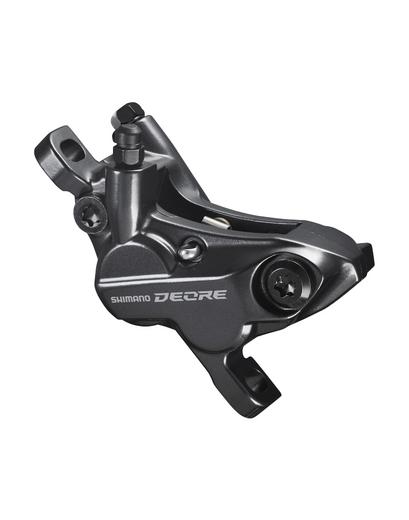 Каліпер гідравл диск гальм Shimano BR-M6120 DEORE, монтаж РМ160мм, колодка D03S полімер