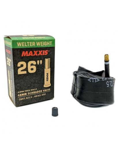 Камера Maxxis Welter Weight 26x1.5-2.5 AV RVC 48мм