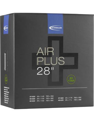 Камера Schwalbe Air Plus AV17AP 28"х1.40-1.75"  (37/47-622/635)