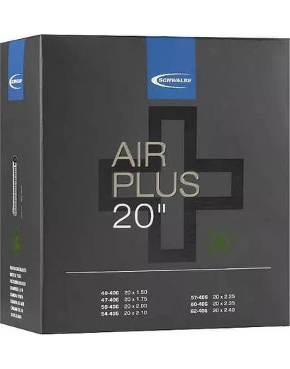 Камера Schwalbe Air Plus AV7AP 20"х1.50-2.40" (40/62-406)