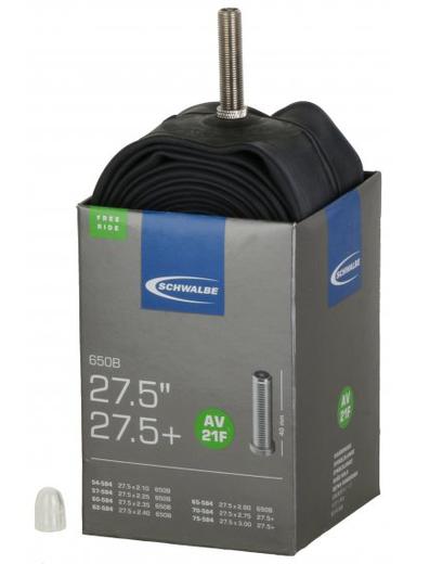 Камера Schwalbe AV21F Freeride 27.5˝x2.10-3.00˝ (54/74-584) ніпель AV 40мм
