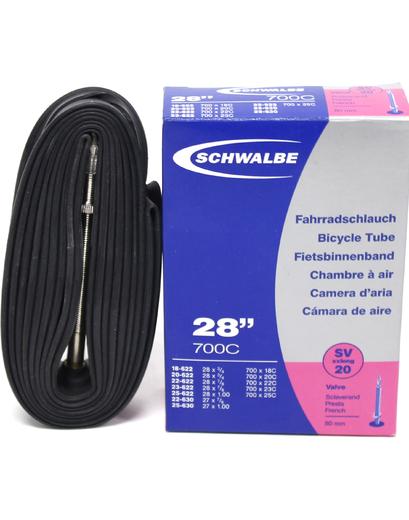 Камера Schwalbe SV20 XXLong 28˝ (700x18/25C) ніпель FV 80мм