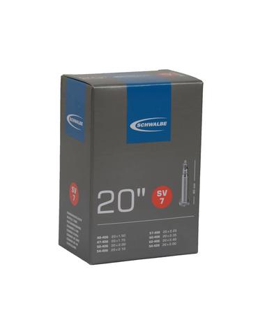 Камера Schwalbe SV7 20˝x1.50-2.50˝ (40/62-406) ніпель FV 40мм