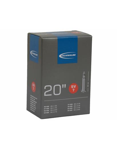 Камера Schwalbe SV7 20˝x1.50-2.50˝ (40/62-406) ніпель FV 40мм