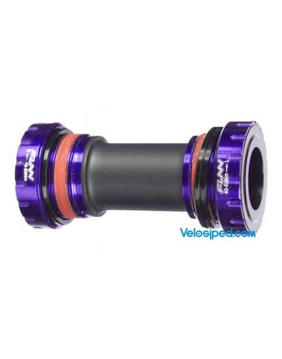 Каретка FUNN TXP BSA Hollowtech II з анодованими чашками фіолетовий