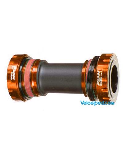 Каретка FUNN TXP BSA Hollowtech II з анодованими чашками помаранчевий