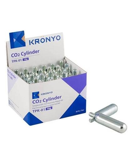 Картридж (балон) CO2 KRONYO TPK-01 CO2 16 грамів