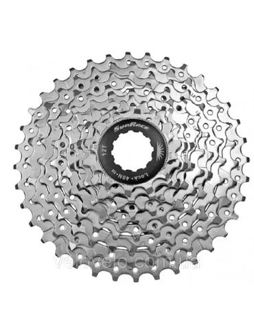 Касета SunRace CS-M90 9 швидкостей, 11-34T, Zinc
