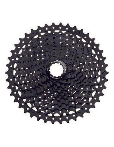 Касета SunRace CSMS2 TAY E, 10 швидкостей, 11-42Т, Black