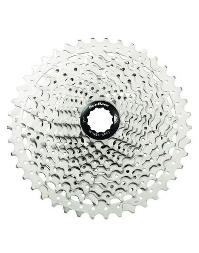 Касета SunRace CSMS7 EAZ , 11 швидкостей, 11-46Т, Silver