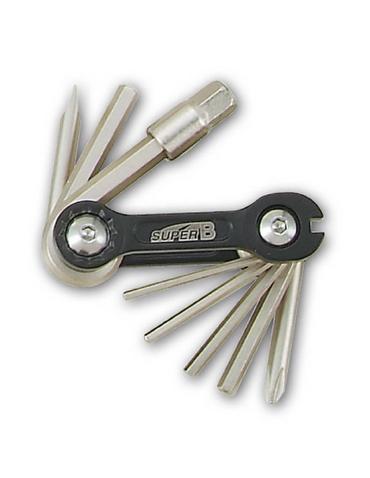 Ключі-мультитул SuperB TB-9870 10 інструментів чорний