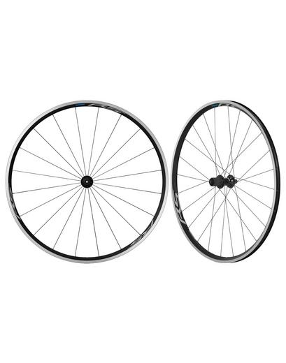 Колеса шосе Shimano WH-RS100-CL 700C 20/24 спиць переднє+заднє чорний