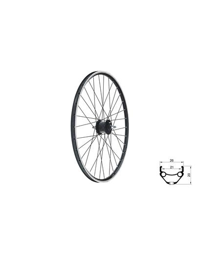 Колесо переднє KLS Draft Dynamo V-brake, 24" чорний