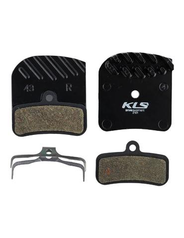 Колодки гальмівні KLS D-16 + Radiator, для Shimano Saint органіка пара