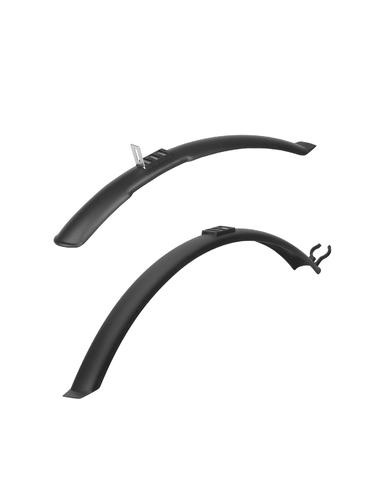 Комплект крил Dieffe DI-MUD202 MTB, 26-27,5", на вилку/раму, 600/485х58 мм, чорний