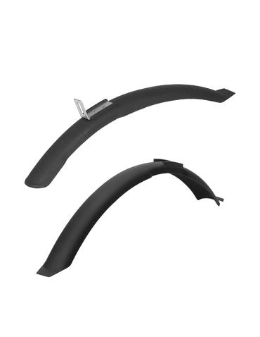 Комплект крил Dieffe DI-MUD203 Junior, 20-24", на вилку/раму, 530/415x50 мм, чорний