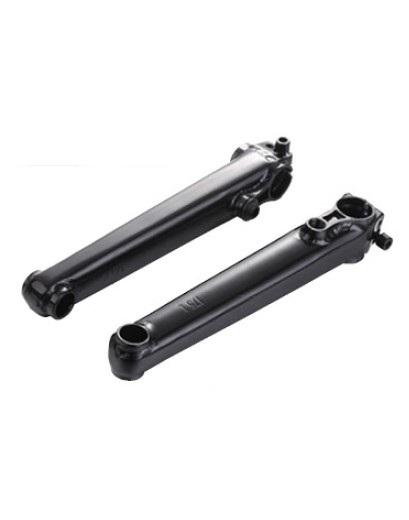 Комплект шатунів Kenli KL-8903S-E для BMX, Cr-Mo, під вал 19 мм * 8Т, право та лівосторонні, чорний