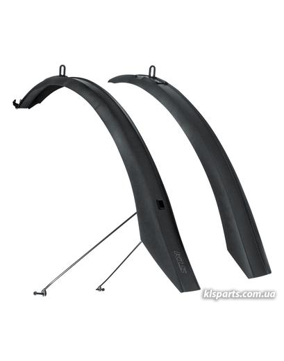 Крила KLS Wet 28-29˝ комплект чорний