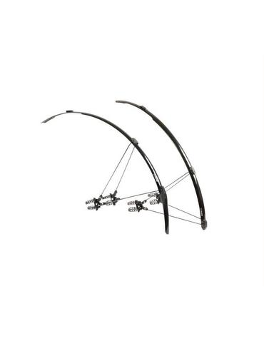 Крила Zefal 28" Shield R30 Set (2540) пластикові. переднє+ заднє. чорний