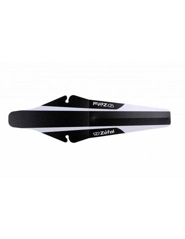 Крило Zefal 28" Shield Lite M (2560A) пластиков. задн. 15g, під седло, біло-чорне