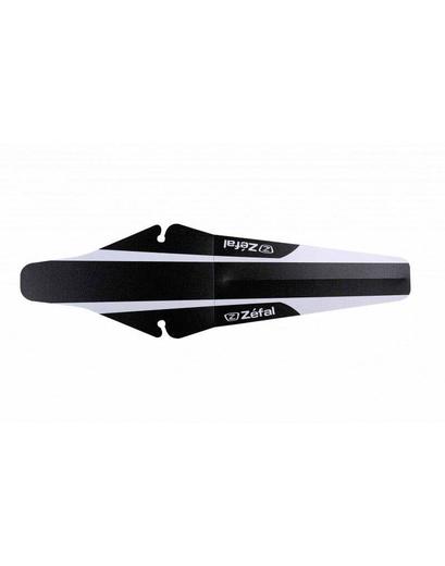 Крило Zefal 28" Shield Lite M (2560A) пластиков. задн. 15g, під седло, біло-чорне