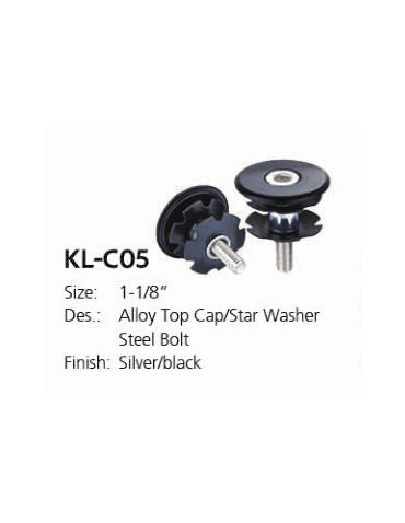 Кришка рульової колонки 1-1/8" з якорем Kenli KL-C05