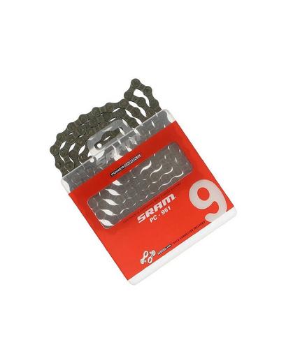 Ланцюг SRAM РС-951 9 швидкостей  114 ланок + замок PowerLink Gold