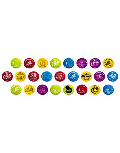 Магніти ONRIDE кольорові