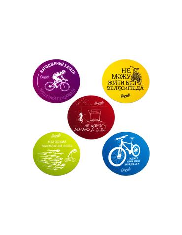 Магніти ONRIDE 5 шт кольорові (мікс 4)