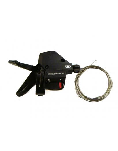 Манетка Shimano Acera SL-M390 ліва 3 швидкості чорний