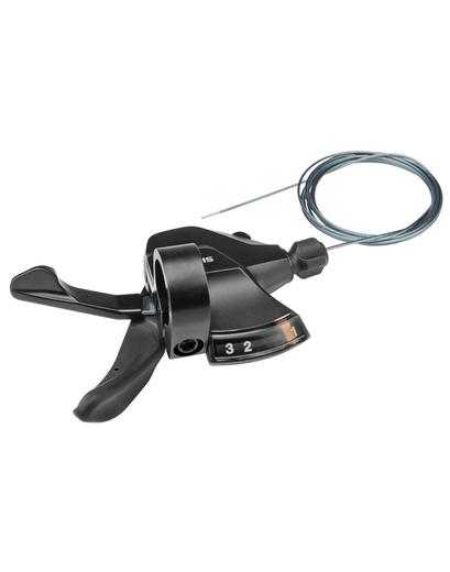 Манетка Shimano SL-M315-L 3 швидкості ліва + трос