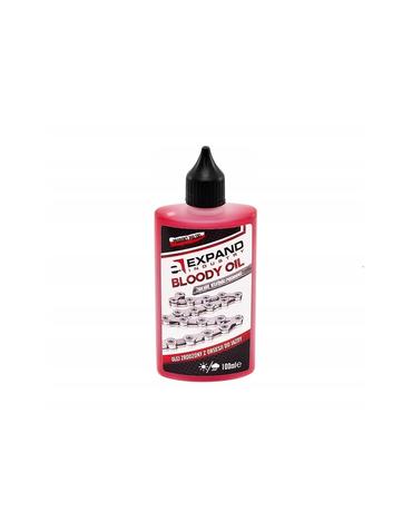 Мастило для ланцюга EXPAND CHAIN BLOODY OIL DRY/WET універсальне 100ML