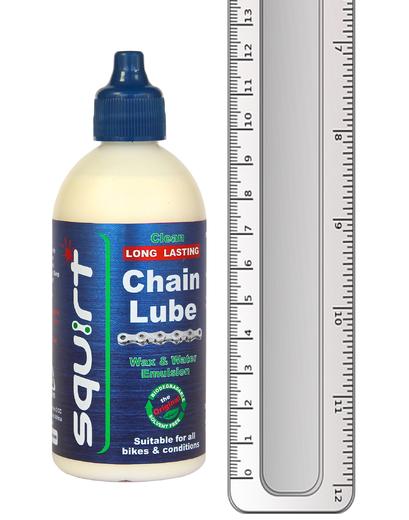 Мастило парафінове Squirt Long Lasting Chain Lube 120 мл / універсальне