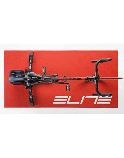 Мат під велостанок ELITE, (180х90) червоний